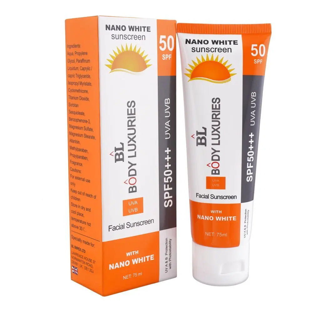 Body Luxuries Facial Sunscreen SPF 50+
