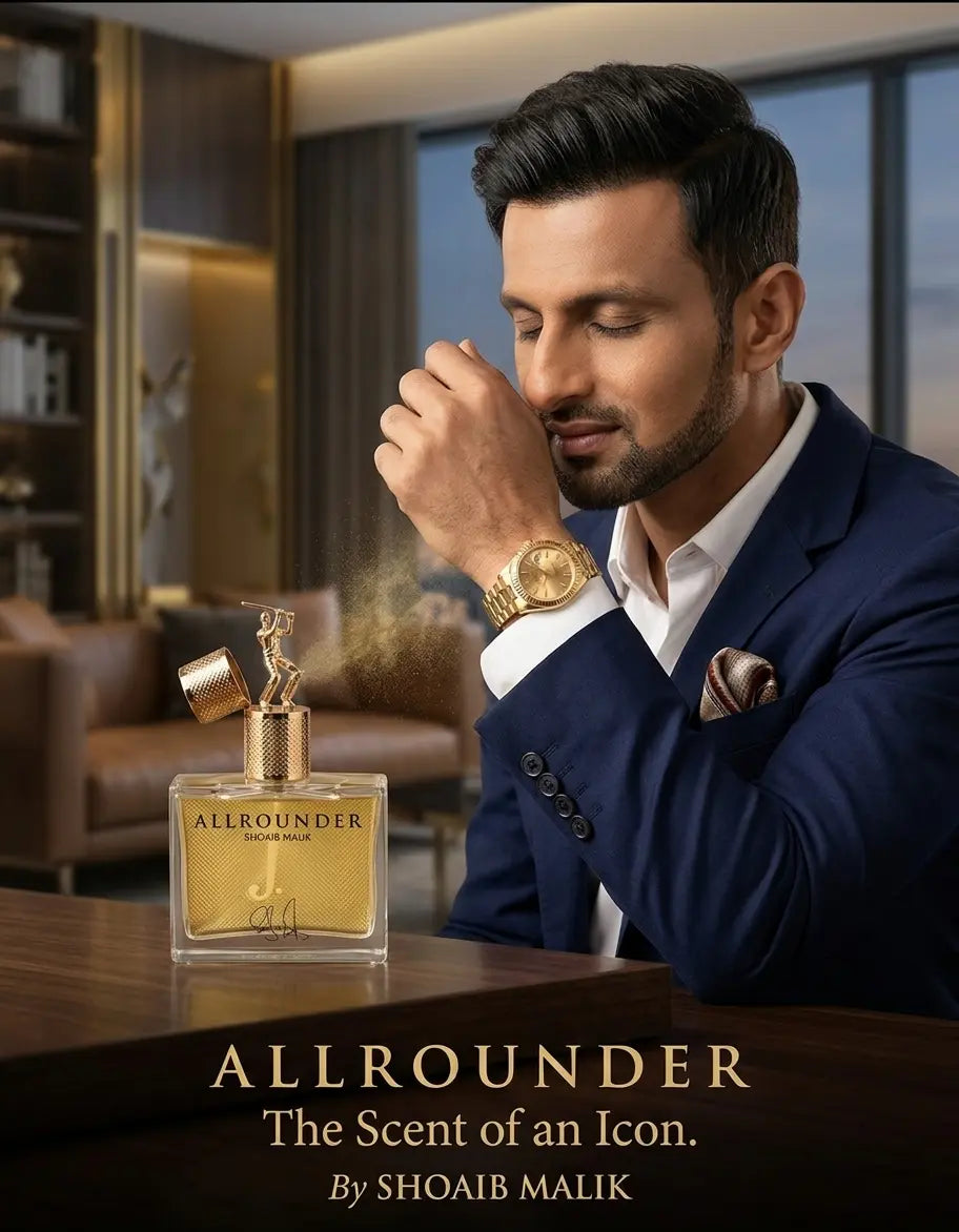 Allrounder by Shoaib Malik Eau de Parfum 100ml – Long Lasting Perfume for Men UNIQUE STORE