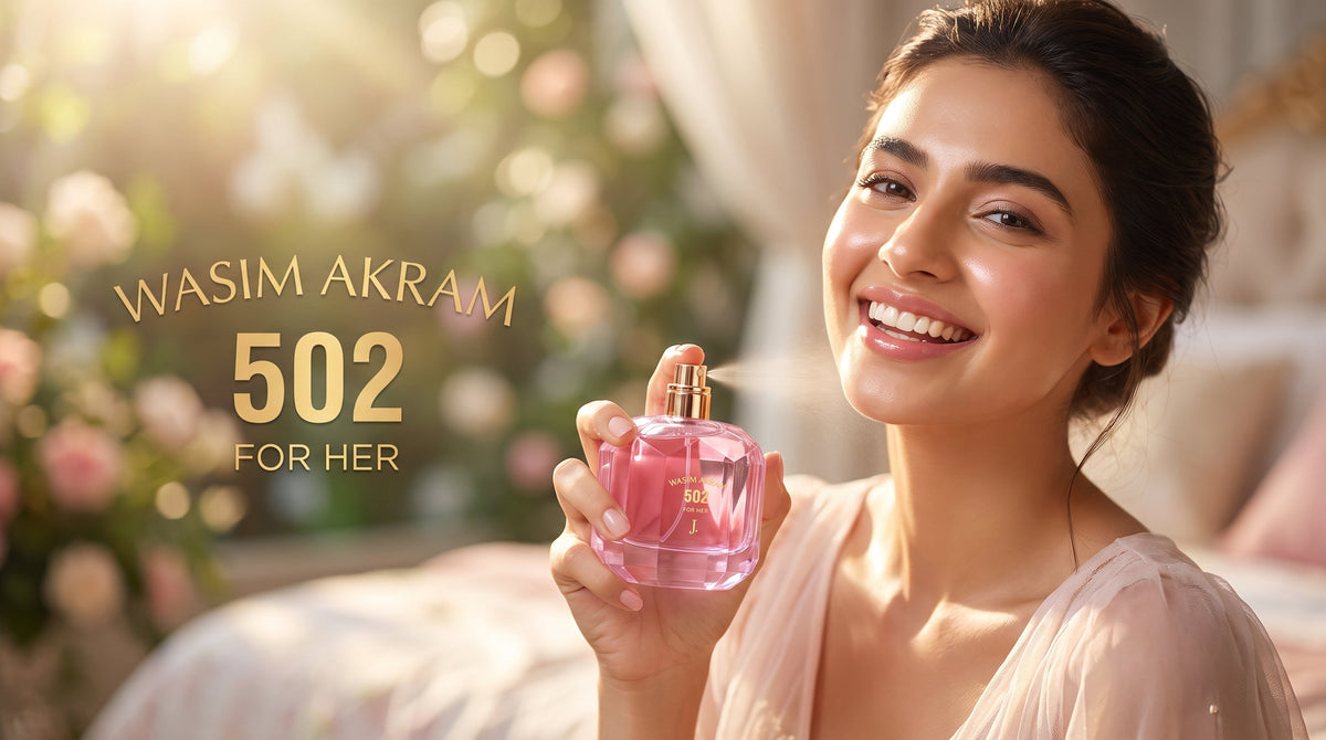 Wasim Akram 502 For Her Eau de Parfum 100ml – Floral Fruity Perfume for Women UNIQUE STORE