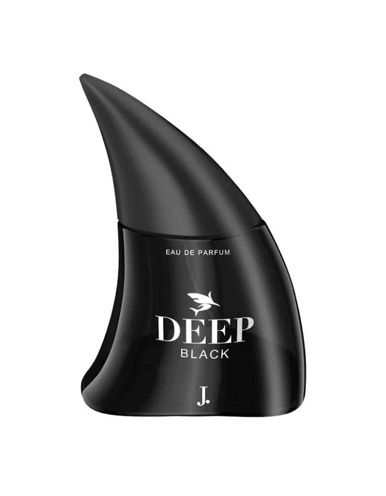 J. Deep Black Eau de Parfum for Men 75ml – Long Lasting Woody Spicy Fragrance UNIQUE STORE