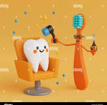 3D Electric Toothbrush illustration